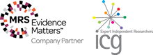 Market Research Society and Export Independent Expert Researchers logo.